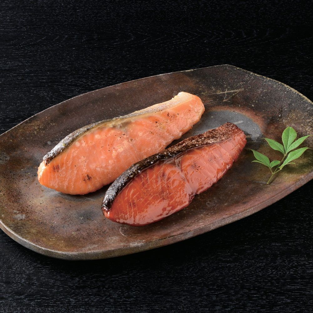 紅鮭西京漬・味醂漬詰合せ 70g×8個