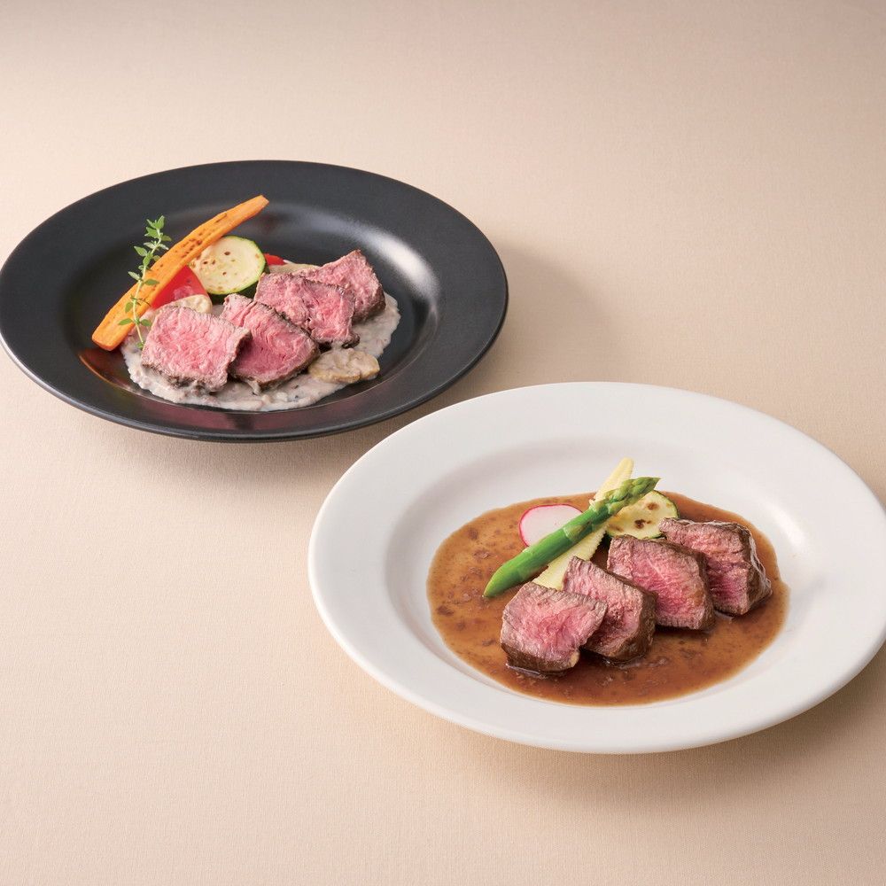 牛ヒレ肉ポワレの2種のソース 2種計6個