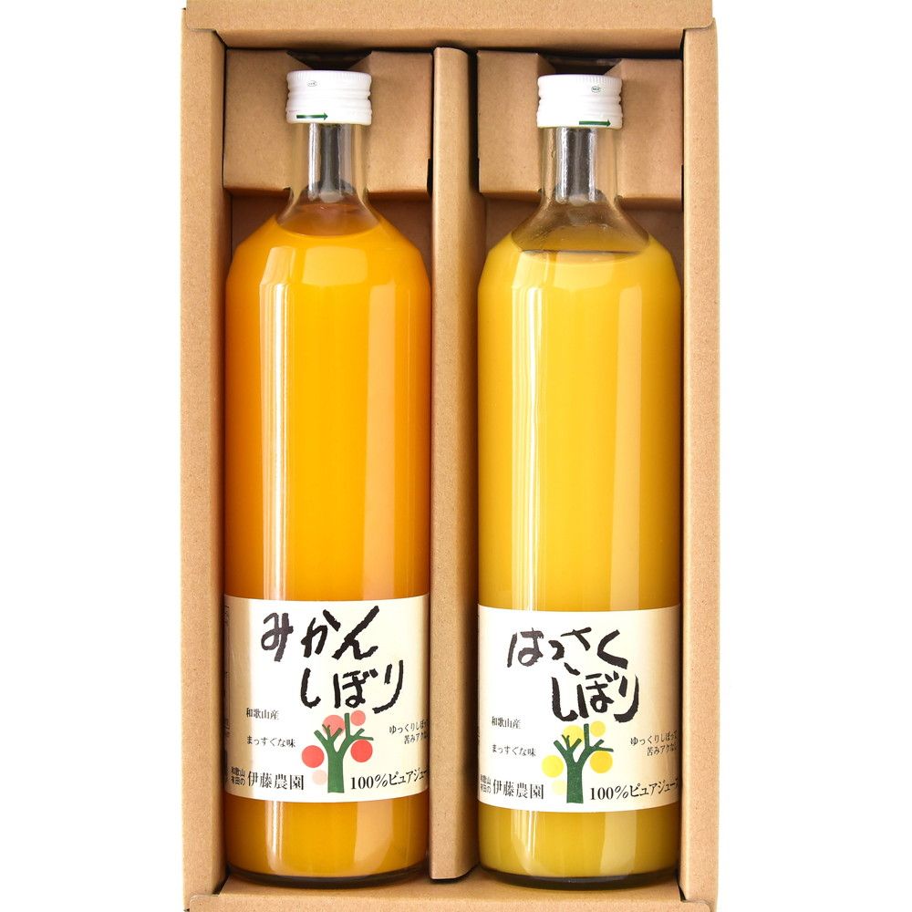 ＜伊藤農園＞100%ピュアジュース 750ml×2本セット